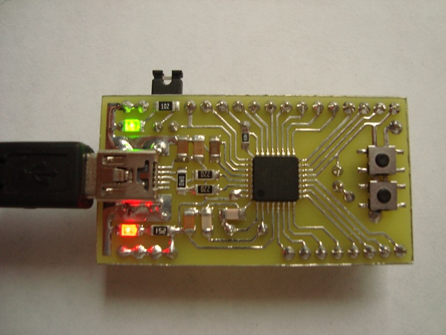 Отладочная Плата AT90USB162