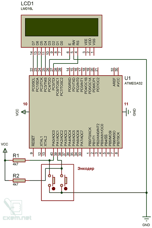 Энкодер BASCOM-AVR Энкодер BASCOM-AVR