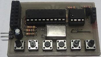 Часы на ATtiny2313, DS1307 и ЖКИ индикаторе Часы на ATtiny2313, DS1307 и ЖКИ индикаторе