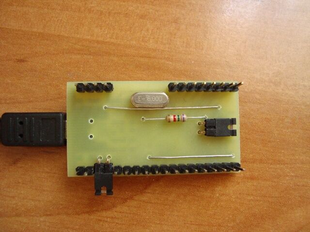 Схема USB шутки для передвижения курсора мышки