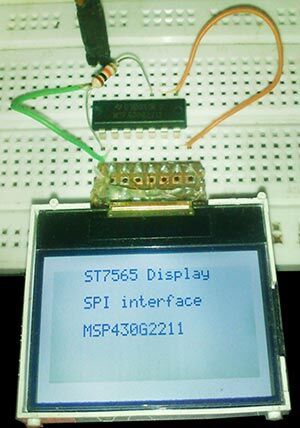 LCD дисплей ST7565 LCD дисплей ST7565