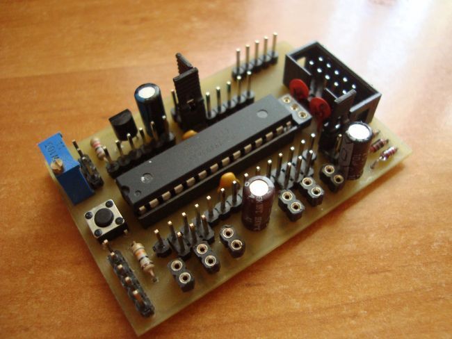 Отладочная плата для микроконтроллеров Atmega Отладочная плата для микроконтроллеров Atmega