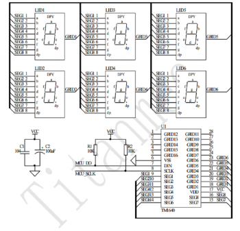 TM1640 на ATmega TM1640 на ATmega
