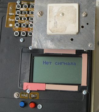 Схема GPS приемника на модуле EB-500 и AVR Схема GPS приемника на модуле EB-500 и AVR