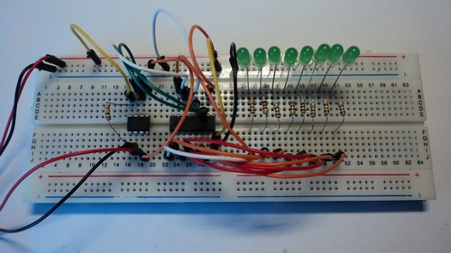 Контроллер 8 нагрузок ATtiny13 с управлением по UART Контроллер 8 нагрузок ATtiny13 с управлением по UART
