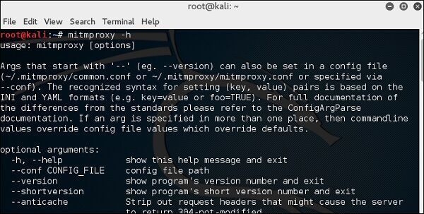Mitmproxy